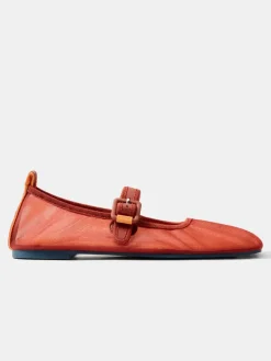 Discount Ballet Flats Odeon Terracotta Dames Sandalen