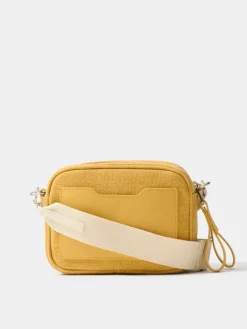 Canvas Cannes Crossbody Lilac Dames Tassen En Portefeuilles