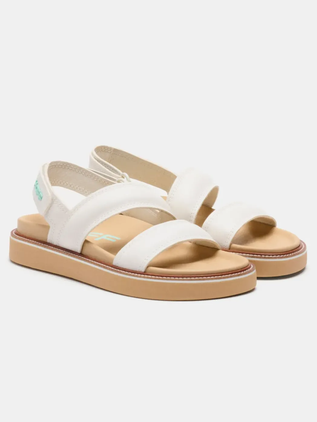 Sandal Leather Road Off White Dames Sandalen