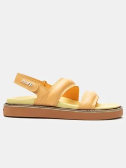 New Sandal Leather Road Peach Dames Sandalen