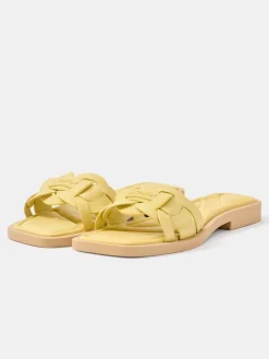 Best Sandal San Remo Yellow Dames Sandalen